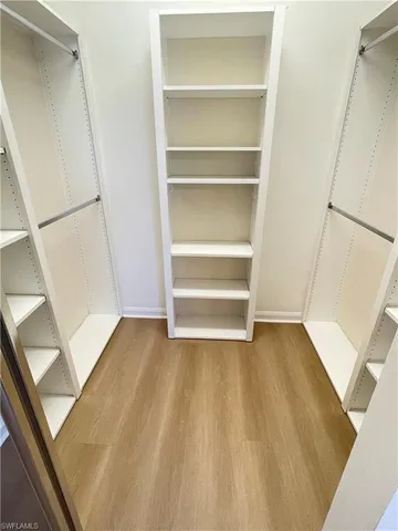 a view of a room with storage and utility