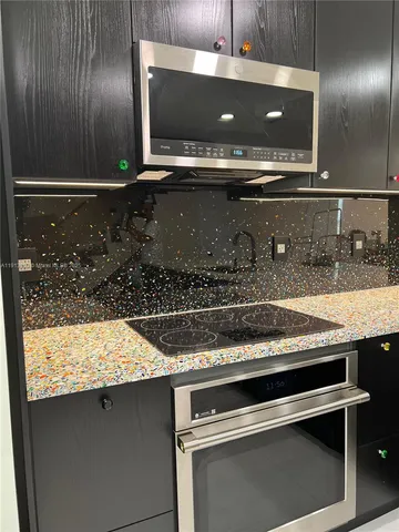 a close view of kitchen sink