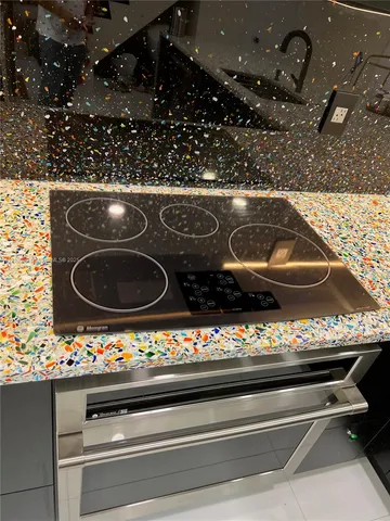 a close view of water heater