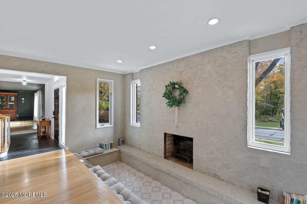 349 River Road Fair Haven, NJ 07704 - Photo 21 of 49 a view of an entryway with a fireplace