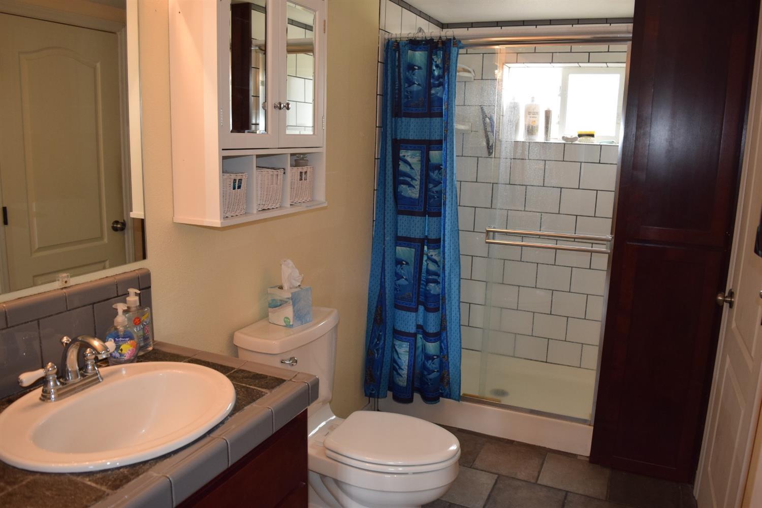 847 Big Bend Road Roseburg, OR 97471 - Photo 17 of 25 a bathroom with a sink a toilet and shower