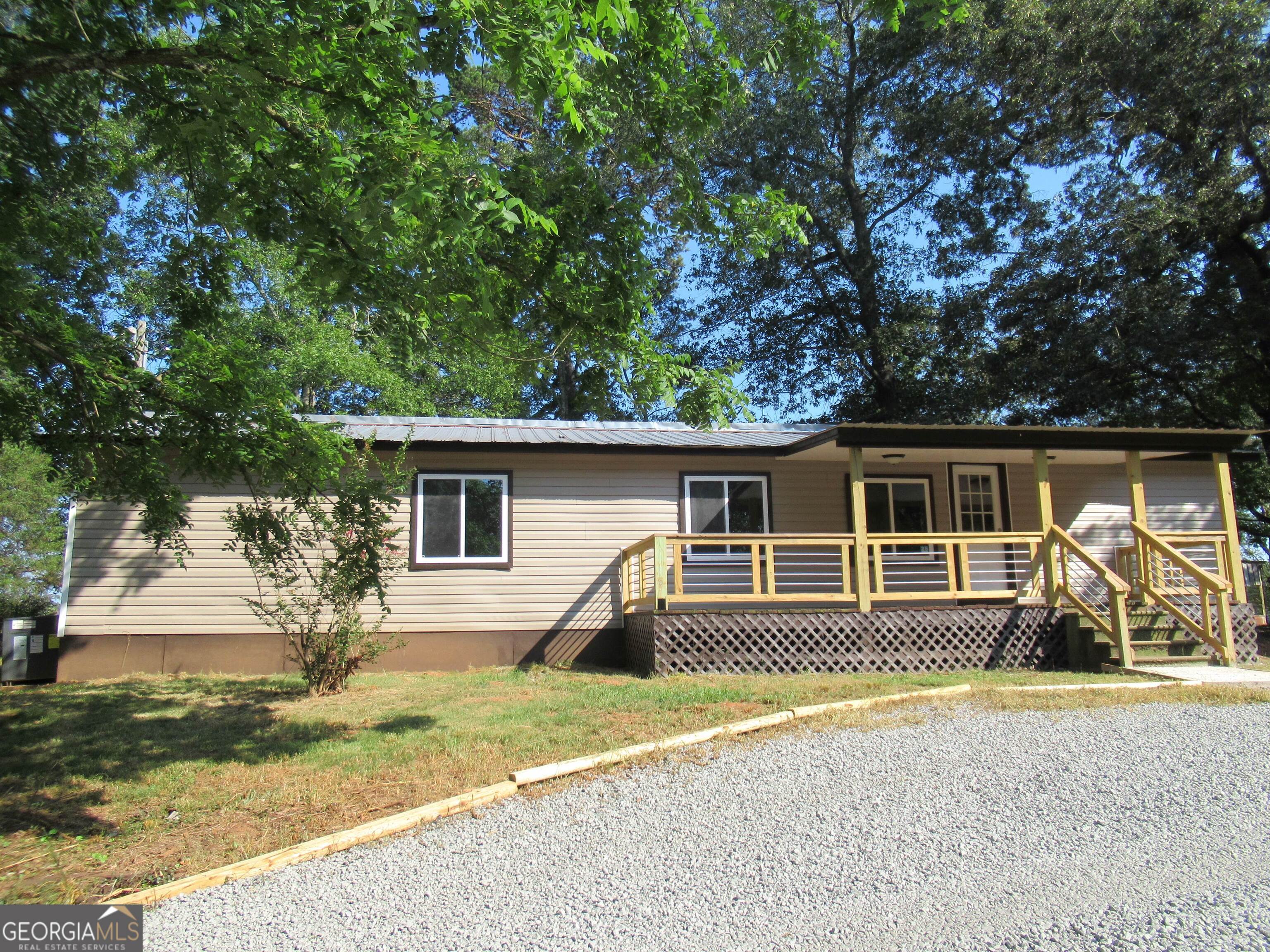front view of house with a yard