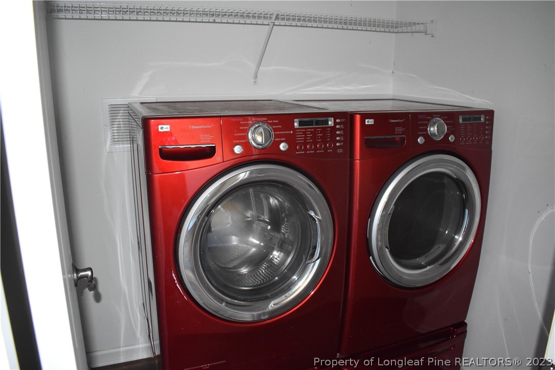 76 Ithica Lane Bunnlevel, NC 28323 - Photo 36 of 49 a utility room with dryer and washer
