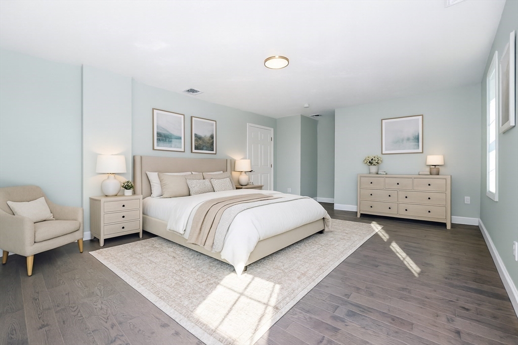 9 Old Glen Charlie Road Wareham, MA 02538 - Photo 20 of 42 a bedroom with a bed and a couch