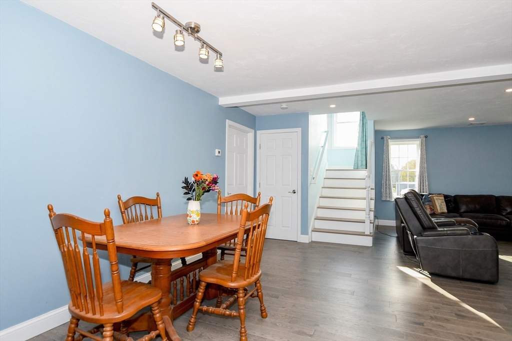 9 Old Glen Charlie Road Wareham, MA 02538 - Photo 10 of 42 a view of a dining room with furniture and wooden floor