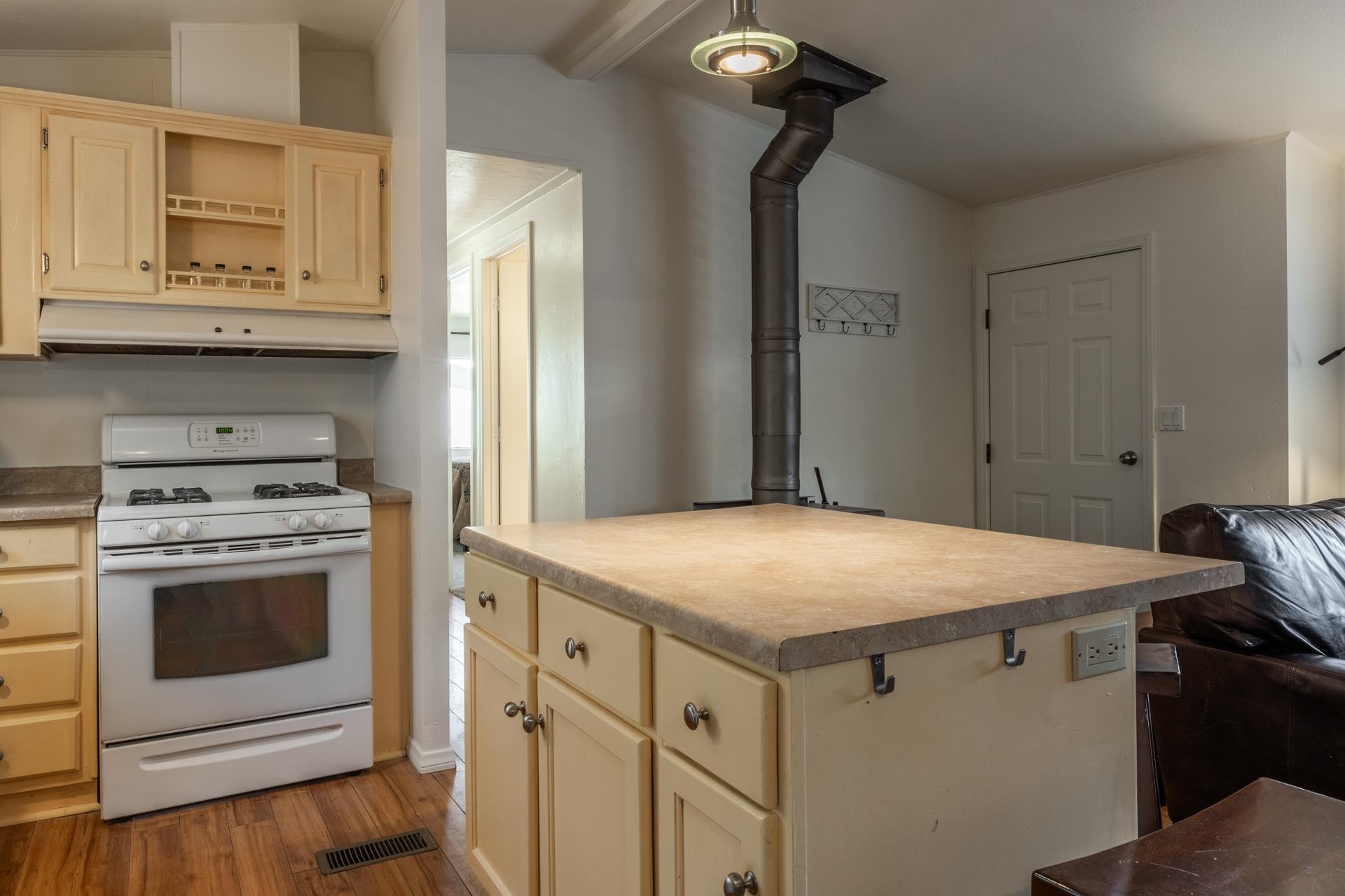 100 Ski Trails Road, Unit 51 Mammoth Lakes, CA 93546 - Photo 12 of 28 a kitchen with a stove and a sink