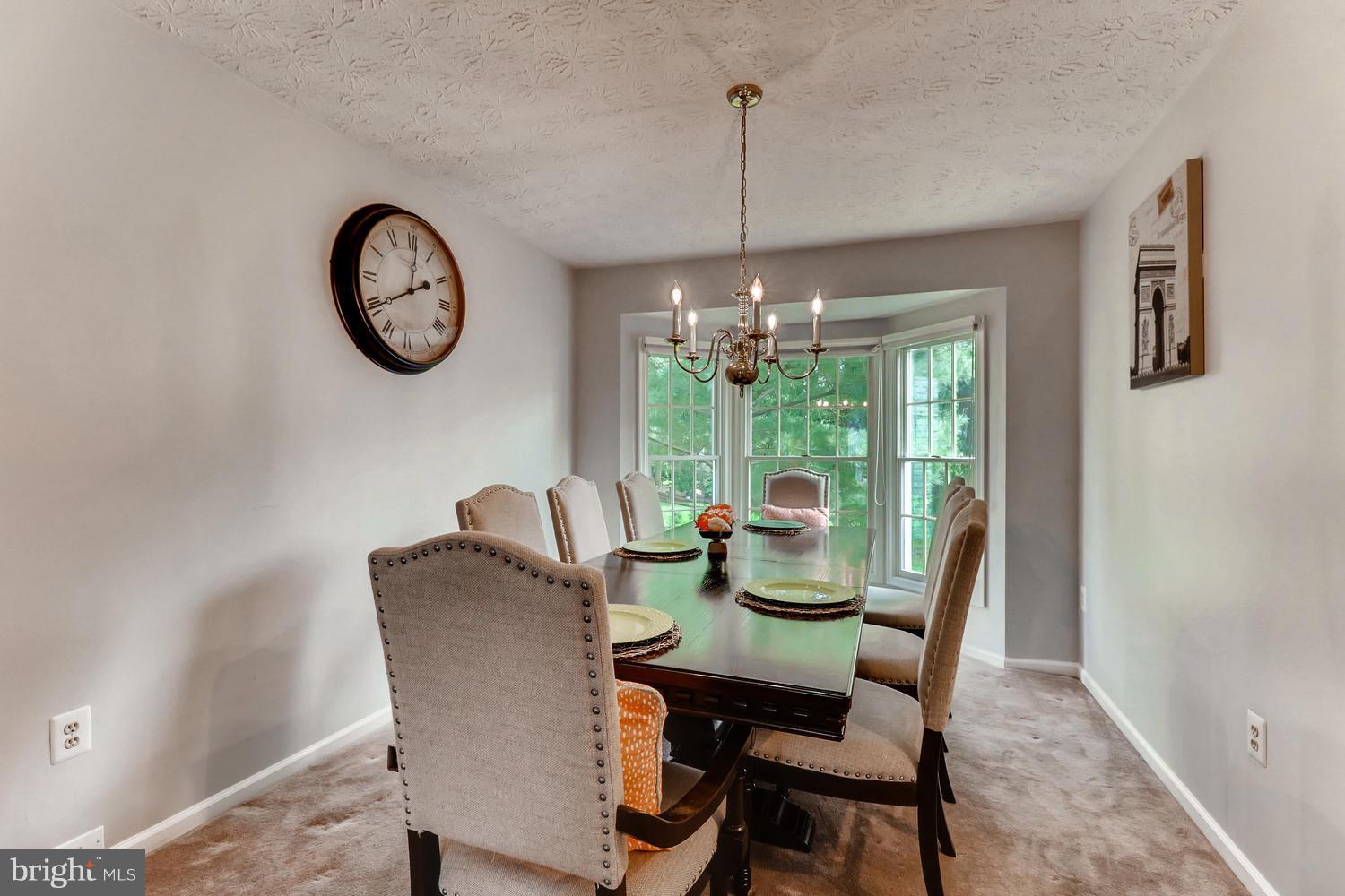 8313 Painted Rock Road Columbia, MD 21045 - Photo 5 of 30 Spacious Dining Room with Wooded Views
