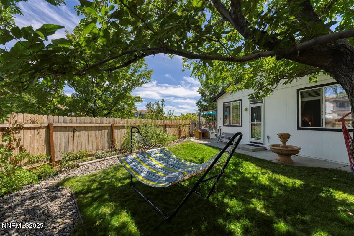 5921 Sapphire Ridge Court Reno, NV 89523 - Photo 24 of 31 a view of a house with backyard and sitting area