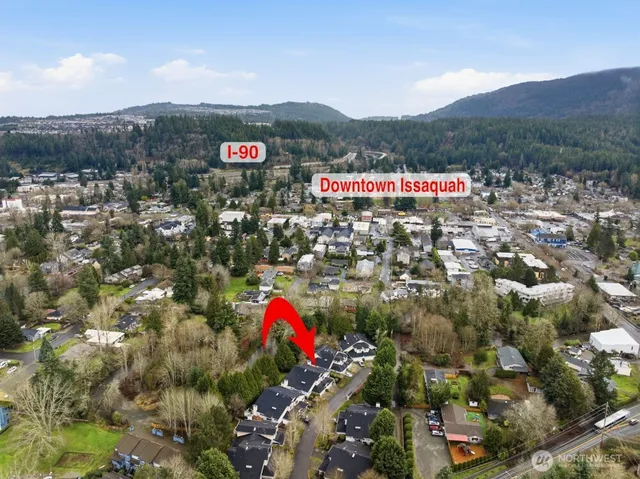 a view of a house with a street