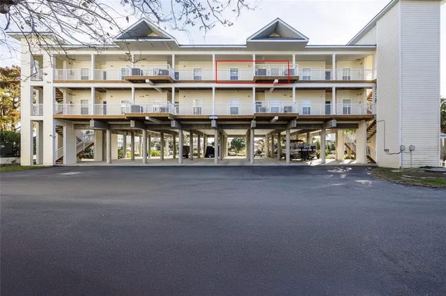 an aerial view of a house having outdoor space