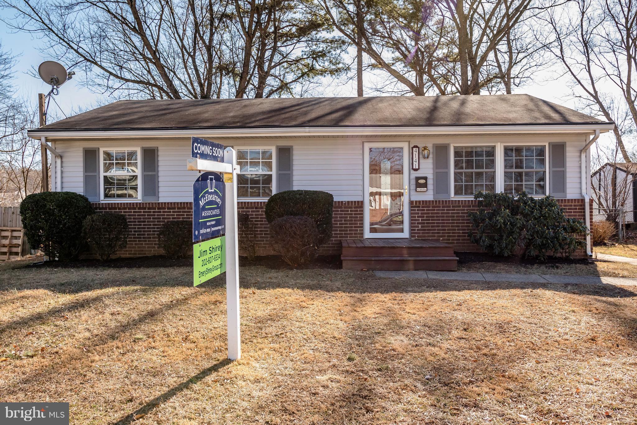 4141 Granby Road Woodbridge, VA 22193 - Photo 30 of 30 a front view of a house with garden and plants