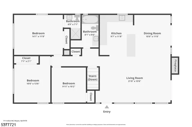 $725,000 | 711 Indian Road, Wayne, NJ 07470