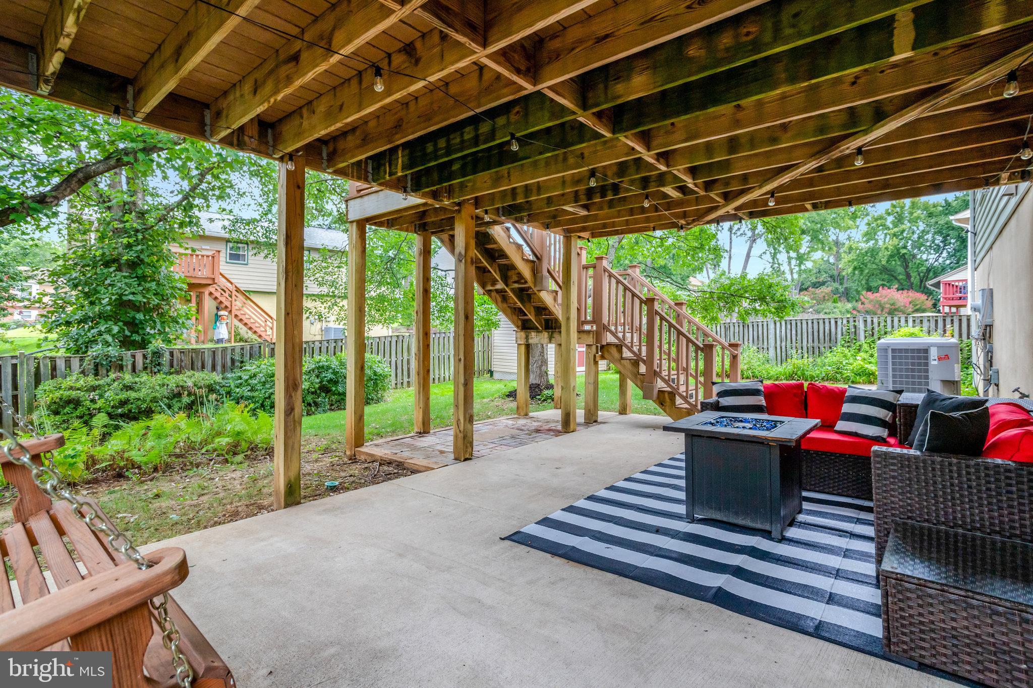 4518 Flintstone Road Alexandria, VA 22306 - Photo 57 of 62 a view of outdoor space with seating