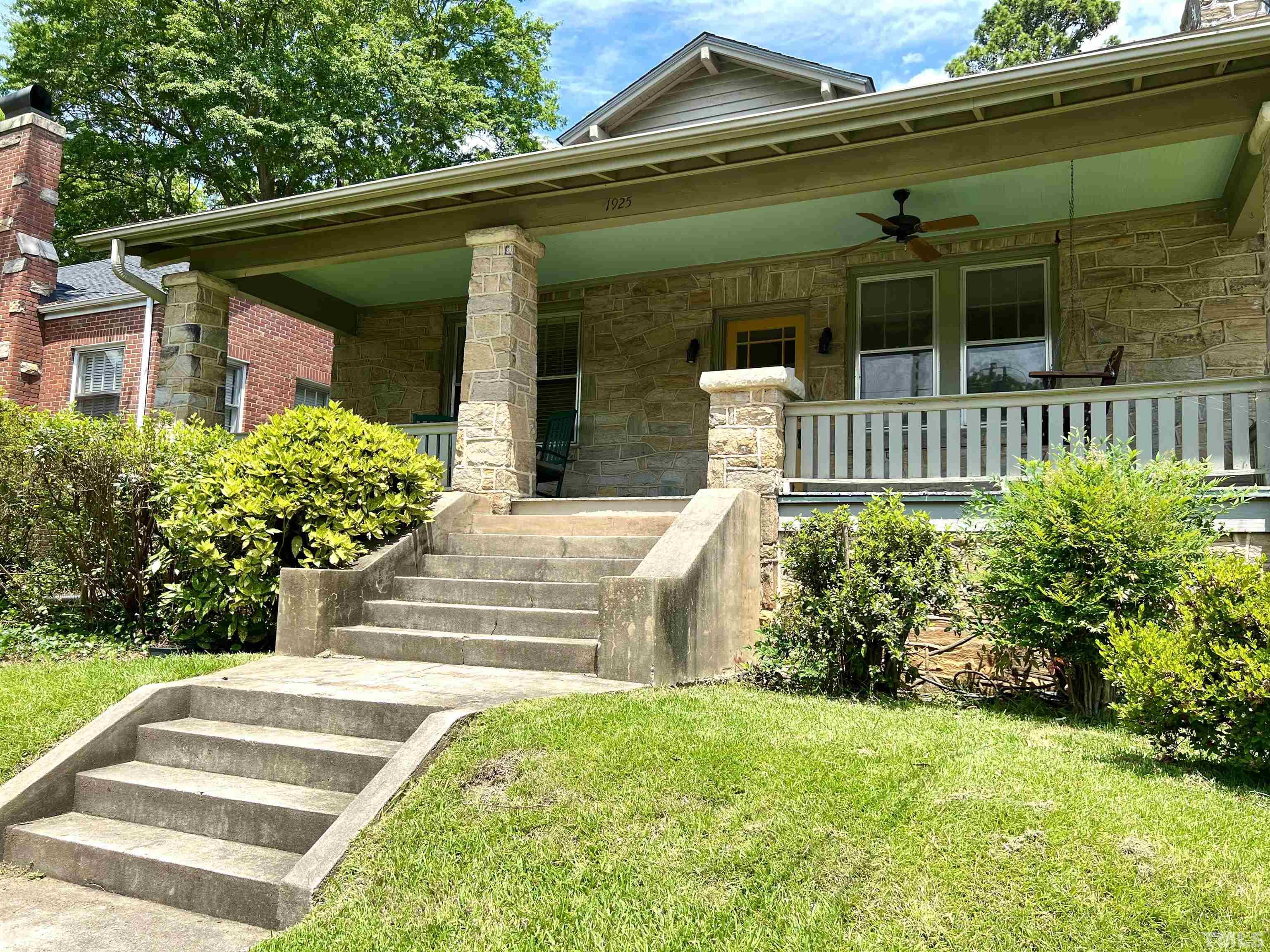 1925 Alexander Road Raleigh, NC 27608 - Photo 1 of 42 1930s 5 Pts. stone cottage full of historic charm!