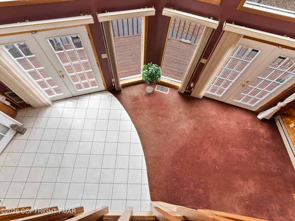 a view of an empty room with window