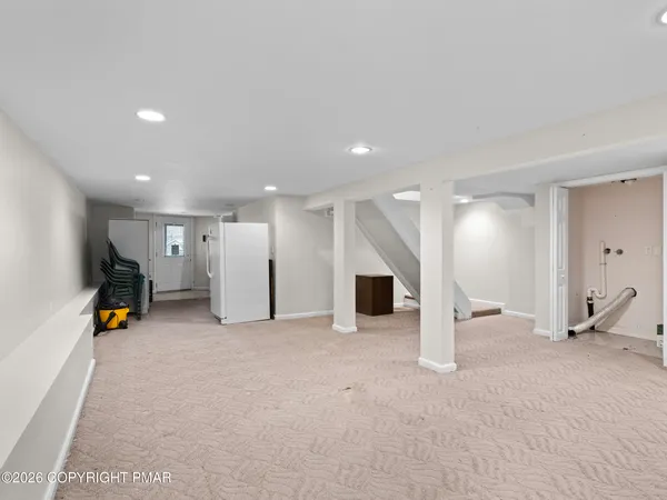 a bird view of a house