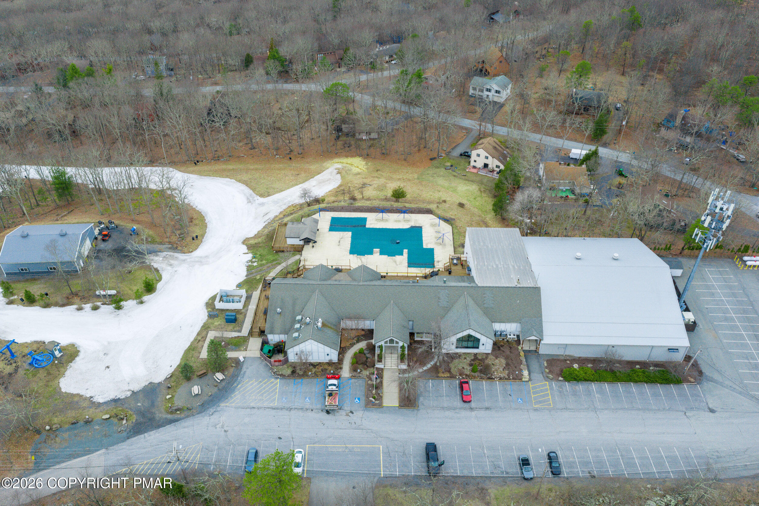 270 Manchester Drive Bushkill, PA 18324 - Photo 51 of 58 an aerial view of a house with outdoor space
