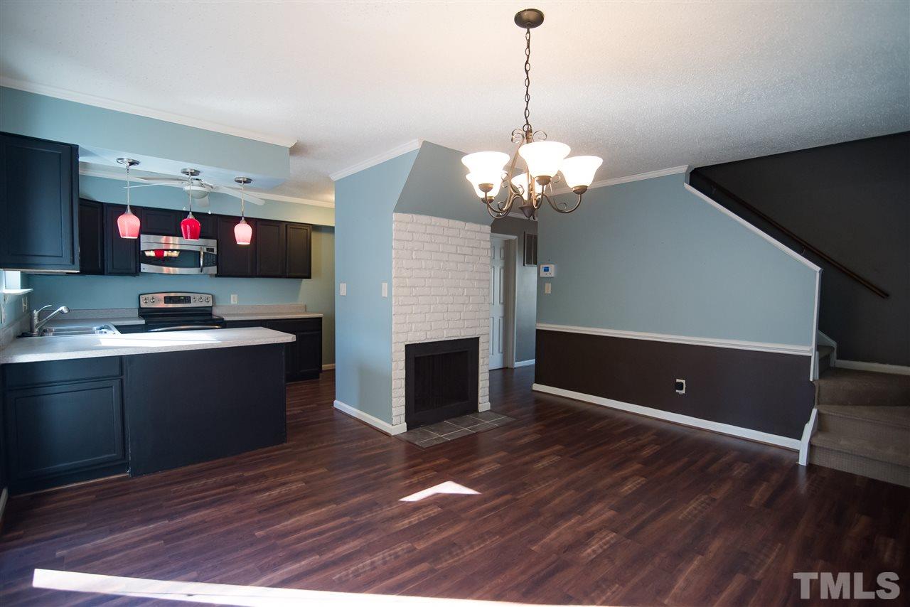 816 Green Ridge Drive Raleigh, NC 27609 - Photo 9 of 14 When entertaining, everyone always huddles to the kitchen area-this is the perfect place, quaint and comfy!