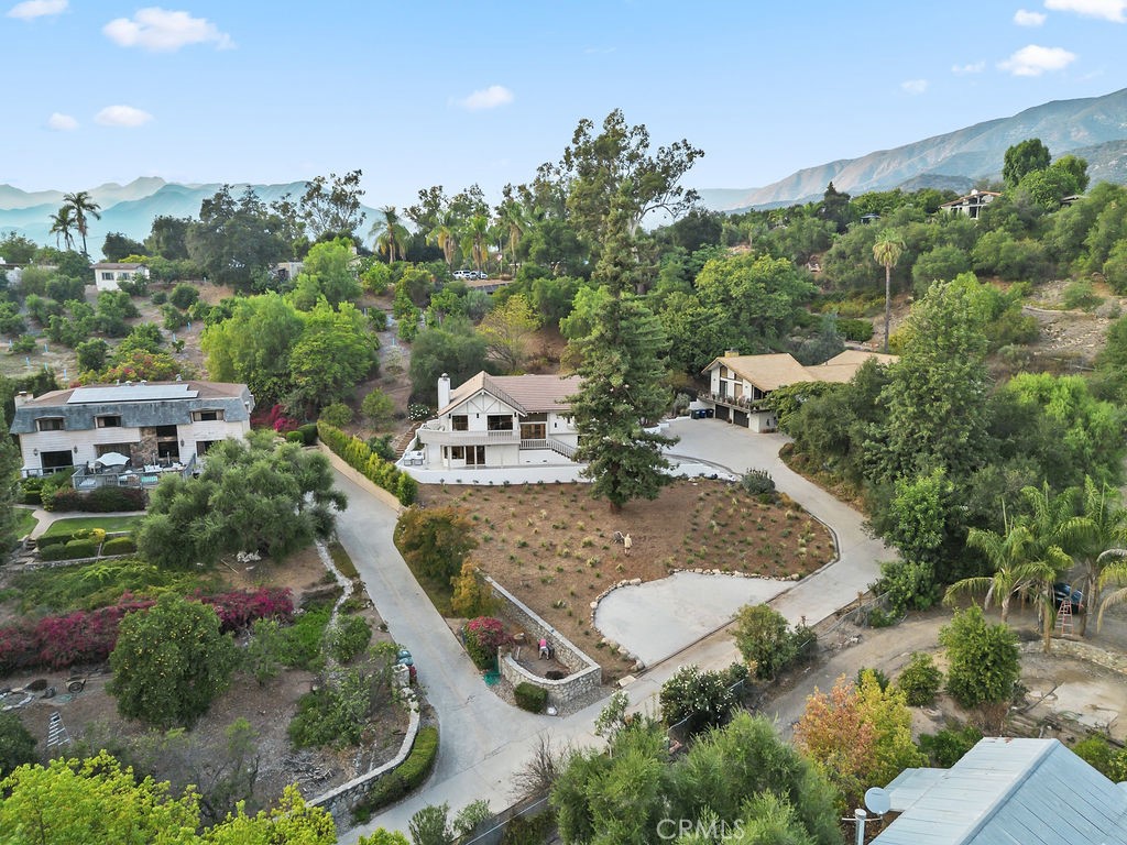 275 Fairview Road Ojai, CA 93023 - Photo 70 of 74 an aerial view of a house with yard swimming pool and outdoor seating