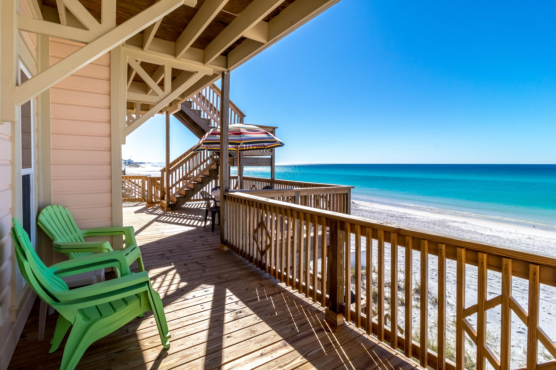 701 Eastern Lake Road Santa Rosa Beach, FL 32459 - Photo 20 of 45 a view of a balcony with chairs