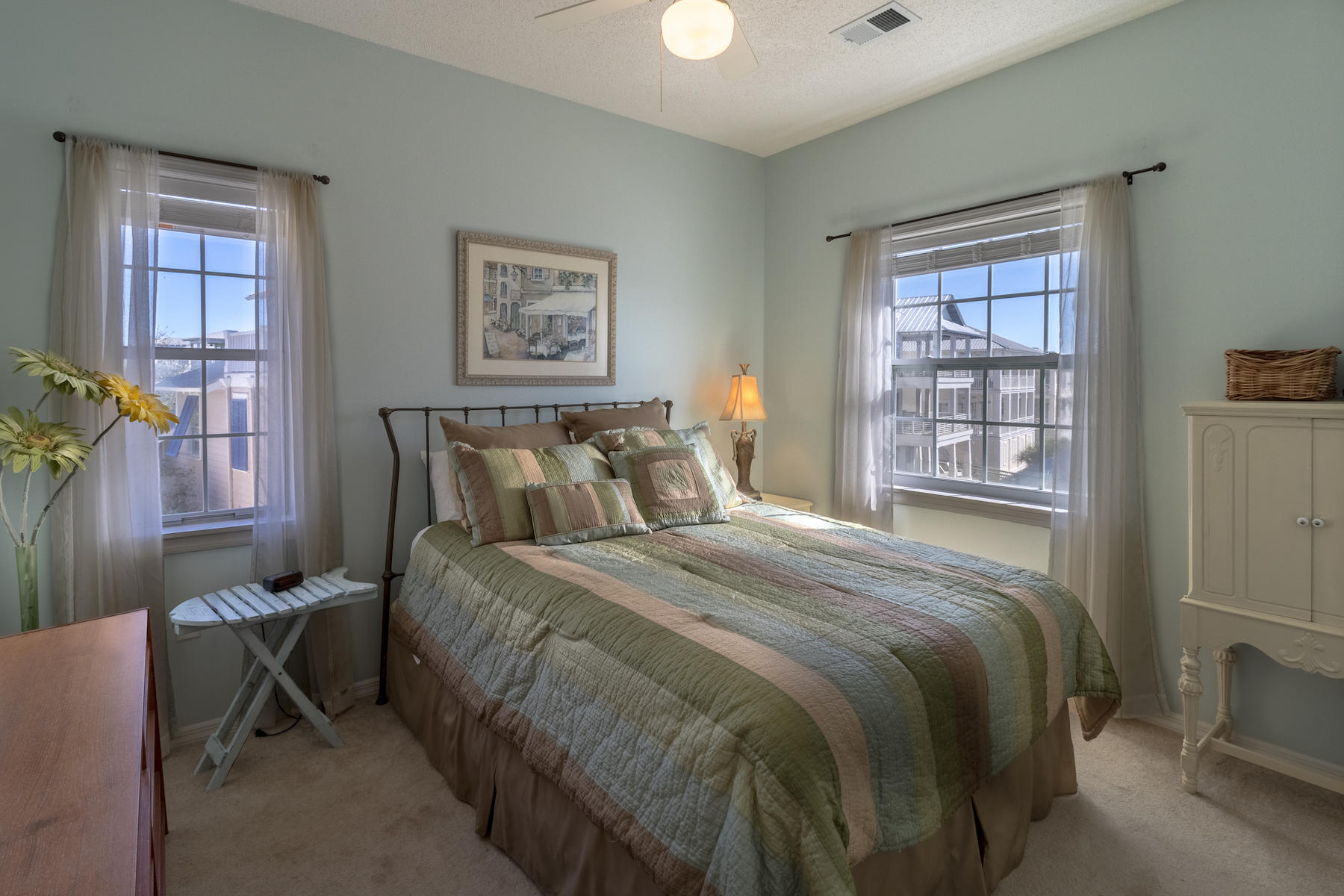701 Eastern Lake Road Santa Rosa Beach, FL 32459 - Photo 33 of 45 a bedroom with a bed and a window