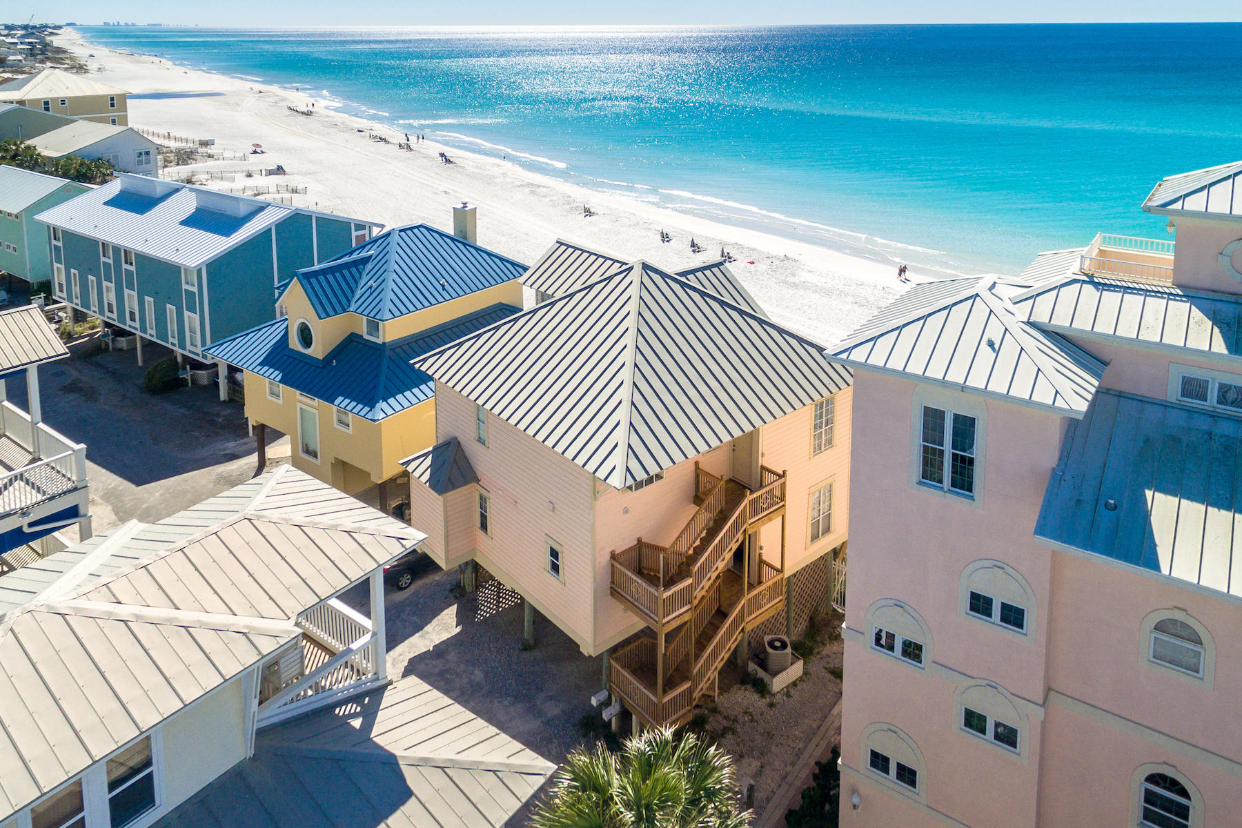 701 Eastern Lake Road Santa Rosa Beach, FL 32459 - Photo 5 of 45 a view of a house with backyard and deck