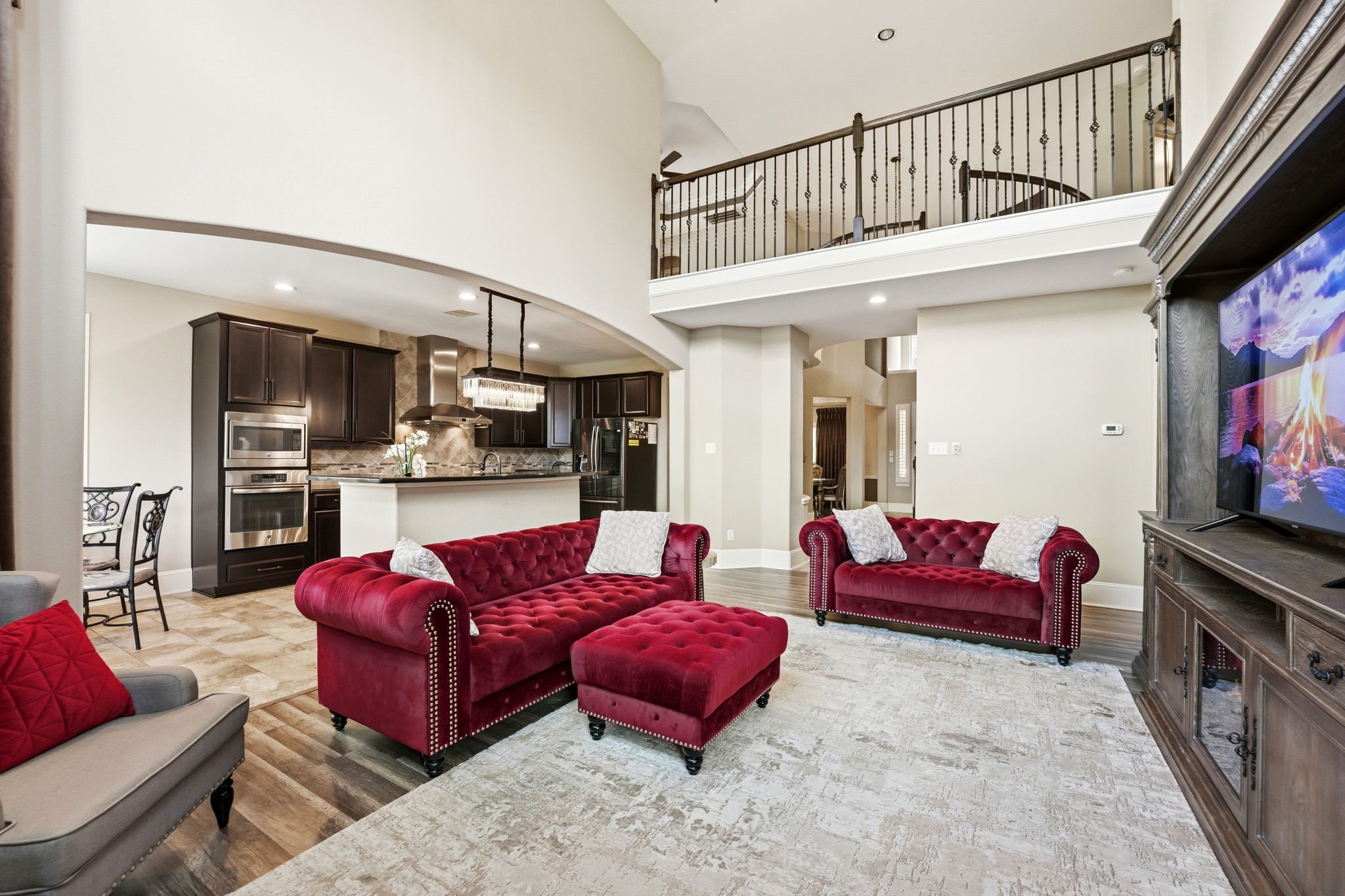 27383 Pendleton Trace Drive Spring, TX 77386 - Photo 10 of 33 Open concept kitchen and living area.