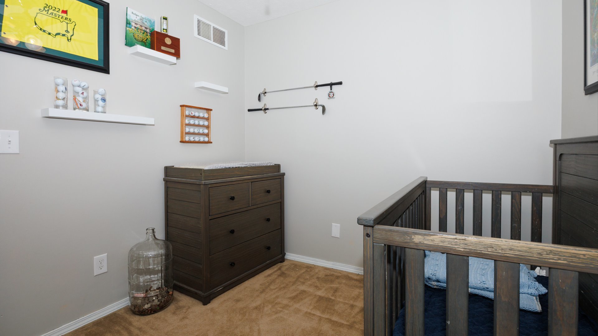 2007 Fallen Oak Road Bloomington, IL 61704 - Photo 23 of 50 a view of a bedroom with baby crib