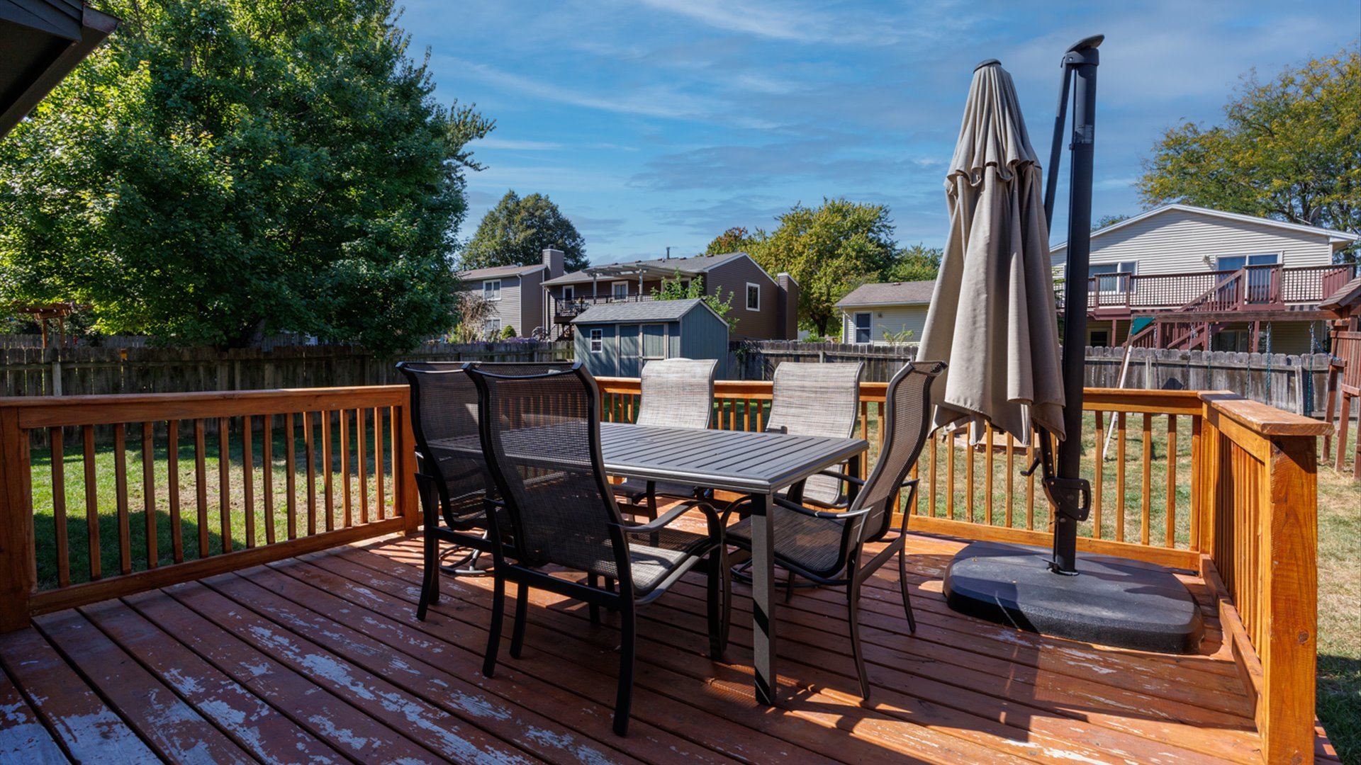 2007 Fallen Oak Road Bloomington, IL 61704 - Photo 42 of 50 a view of deck with patio