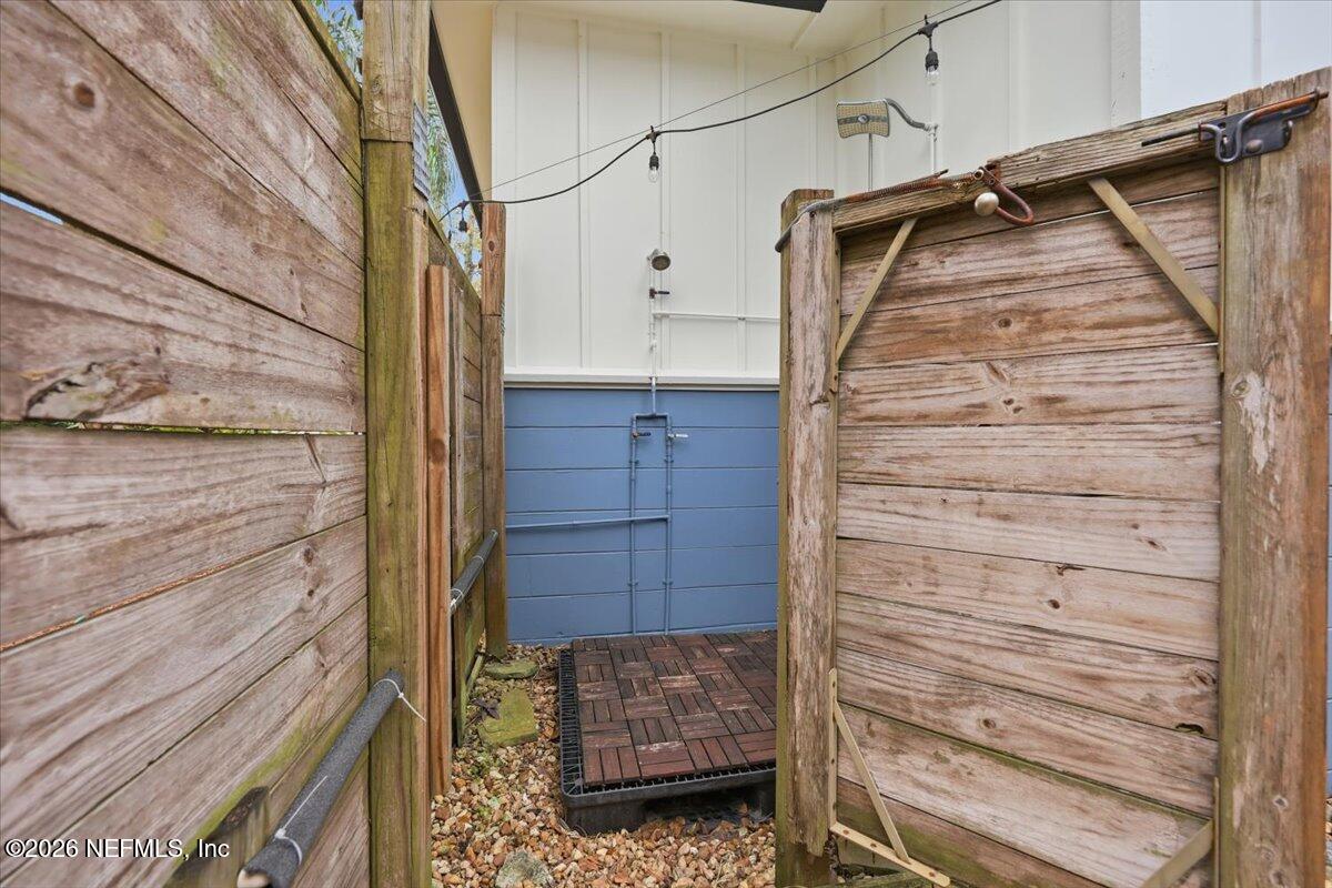 1879 George Street Atlantic Beach, FL 32233 - Photo 22 of 27 a view of front door and wooden floor