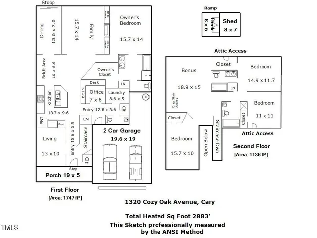 $729,000 | 1320 Cozy Oak Avenue, Cary, NC 27519