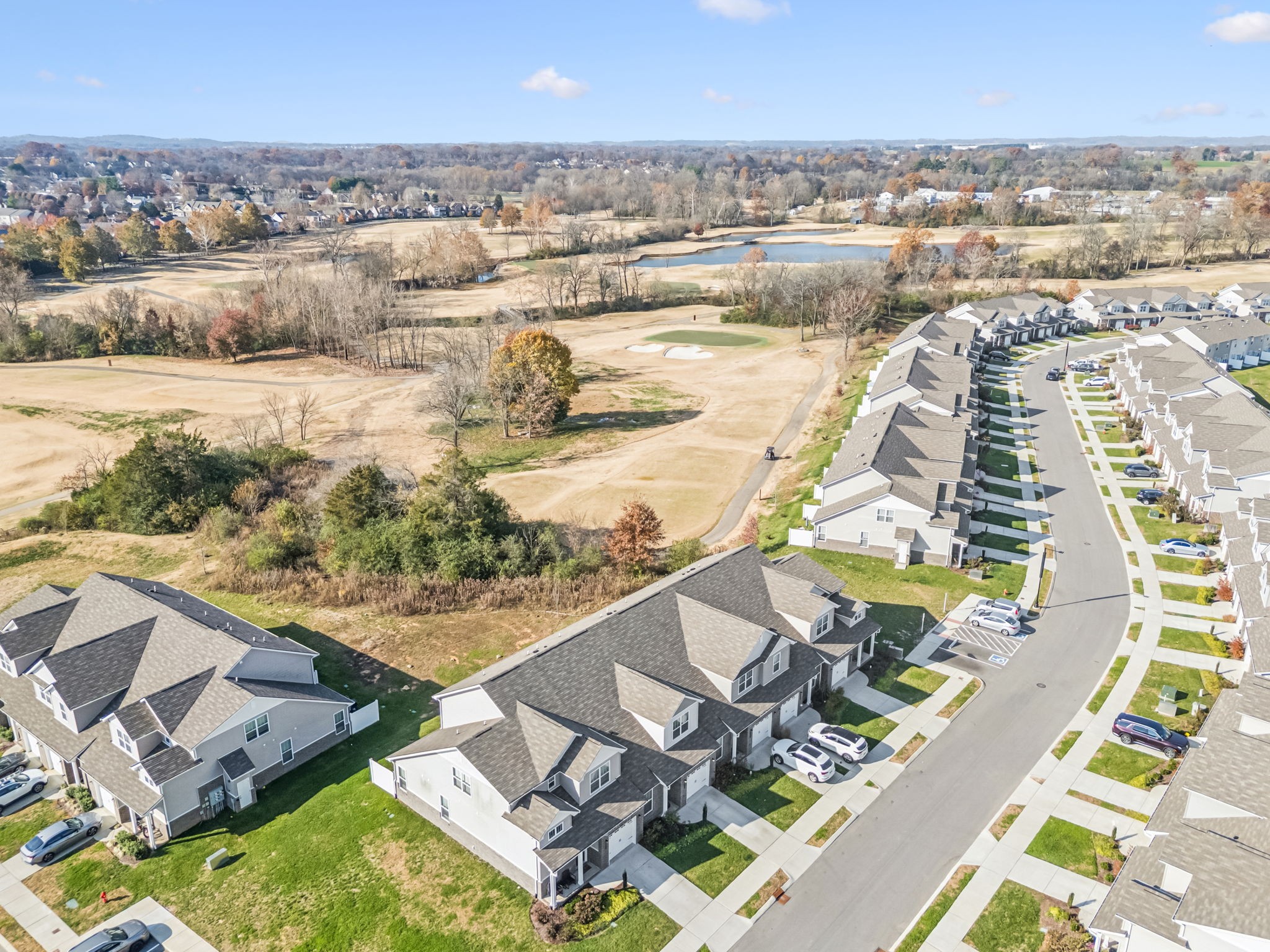 603 Birdie Dr Spring Hill Spring Hill, TN 37174 - Photo 24 of 26 an aerial view of residential houses with outdoor space