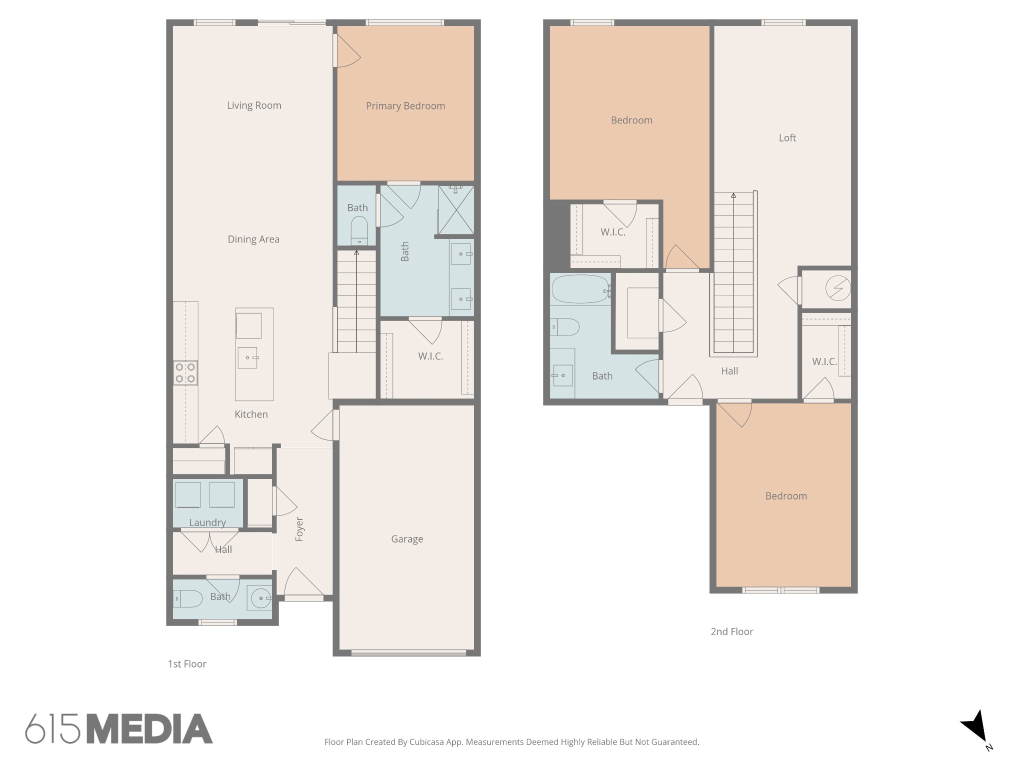 603 Birdie Dr Spring Hill Spring Hill, TN 37174 - Photo 26 of 26 a picture of a floor plan