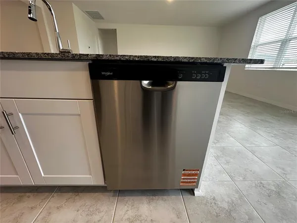 a close view of a refrigerator in a kitchen