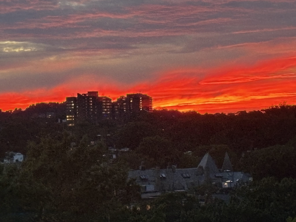 1731 Beacon Street, Unit 1502 Brookline, MA 02445 - Photo 24 of 27 a view of sunset