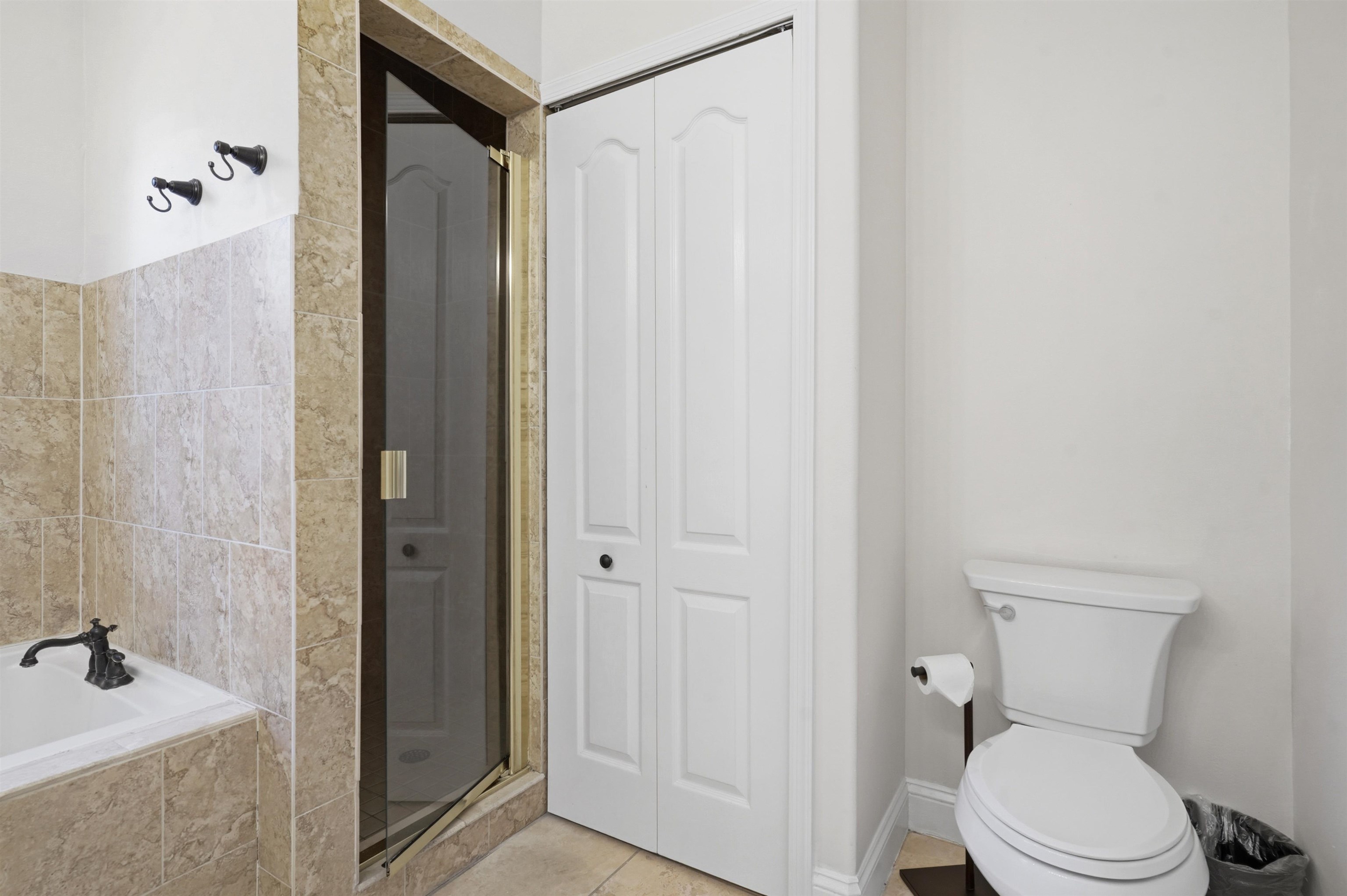 2 Lisbon Street St. Augustine, FL 32080 - Photo 26 of 39 a bathroom with a shower and a toilet