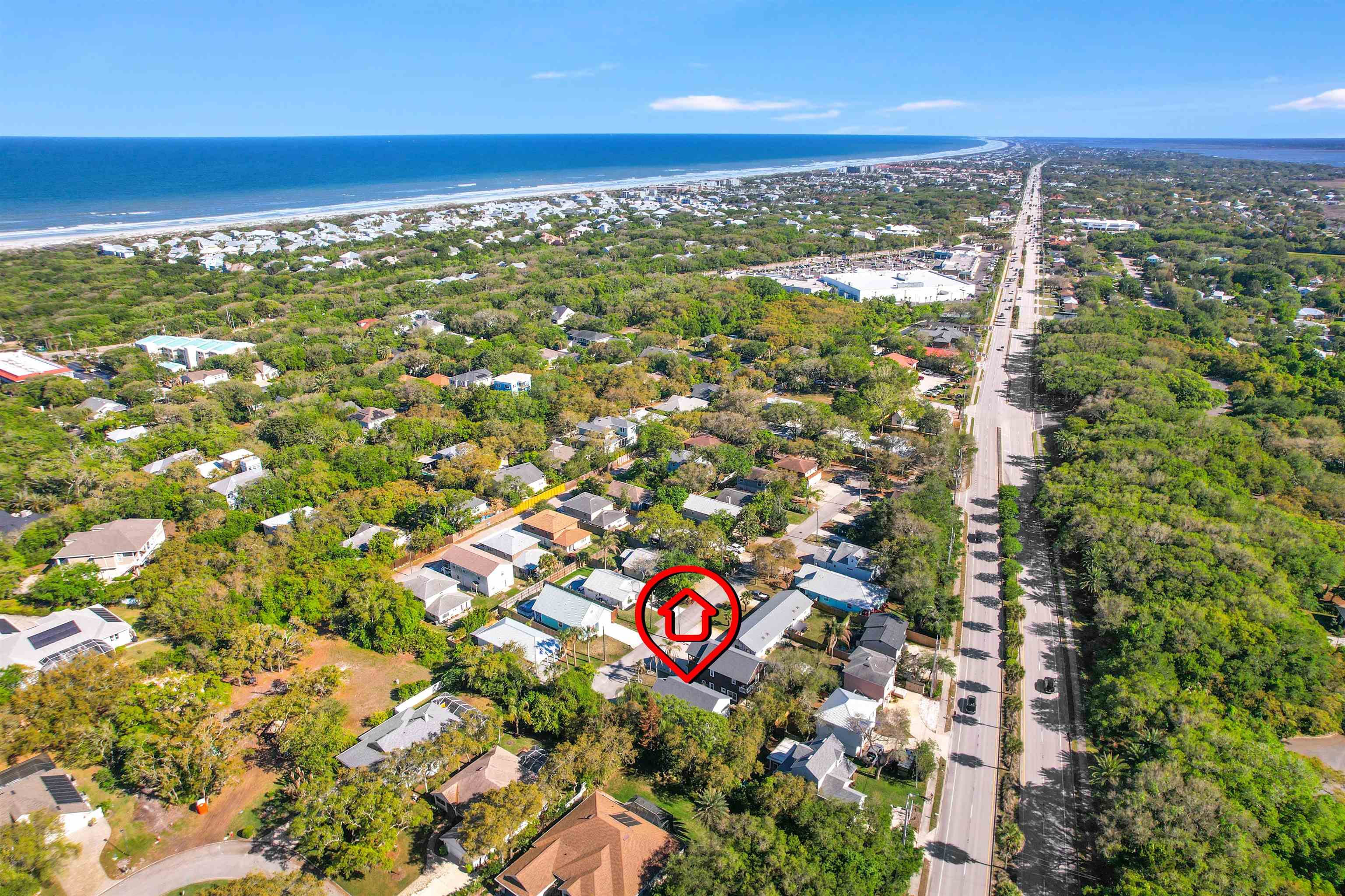 2 Lisbon Street St. Augustine, FL 32080 - Photo 37 of 39 a view of city and ocean