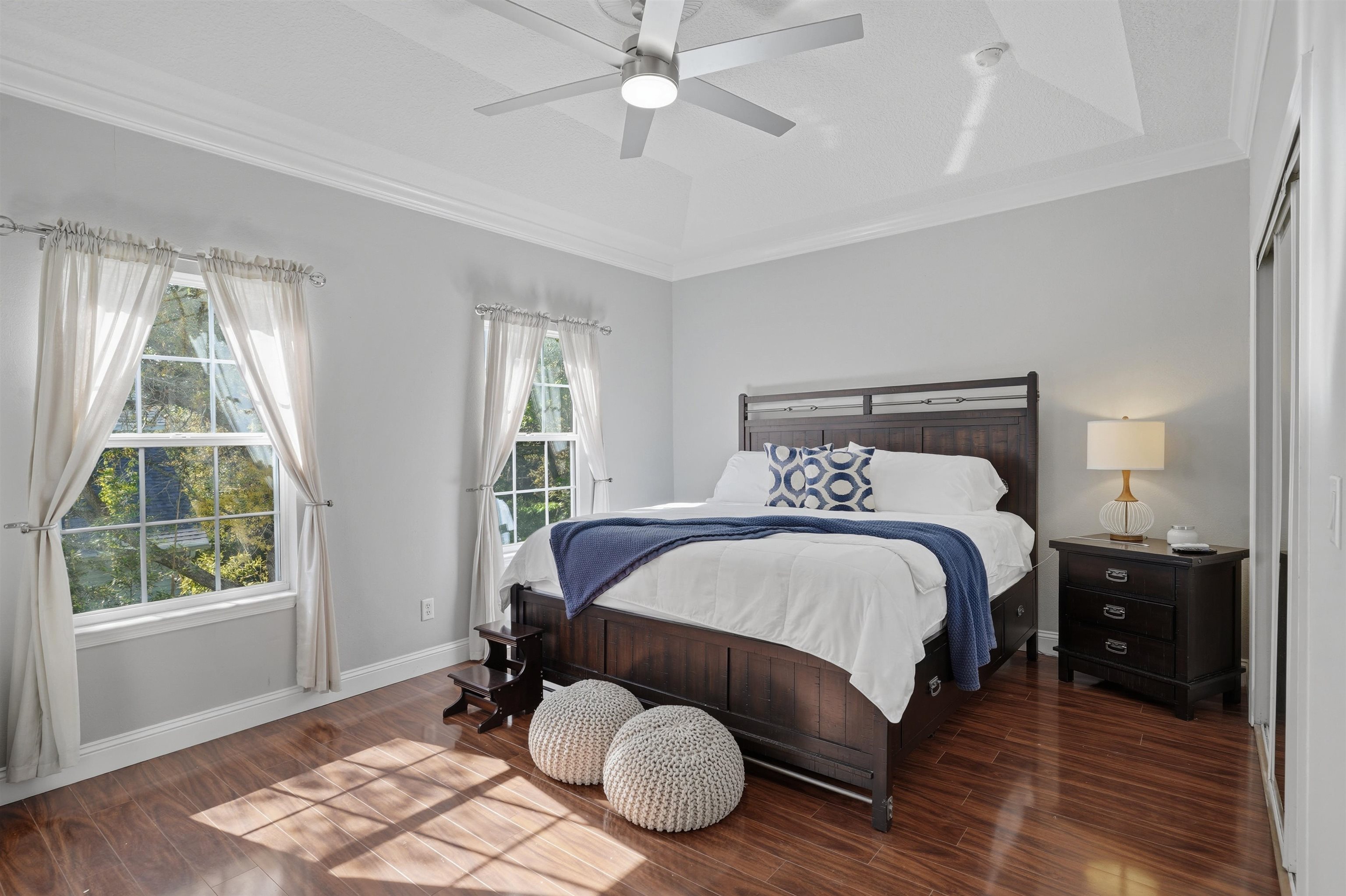 2 Lisbon Street St. Augustine, FL 32080 - Photo 4 of 39 a bedroom with a bed and window