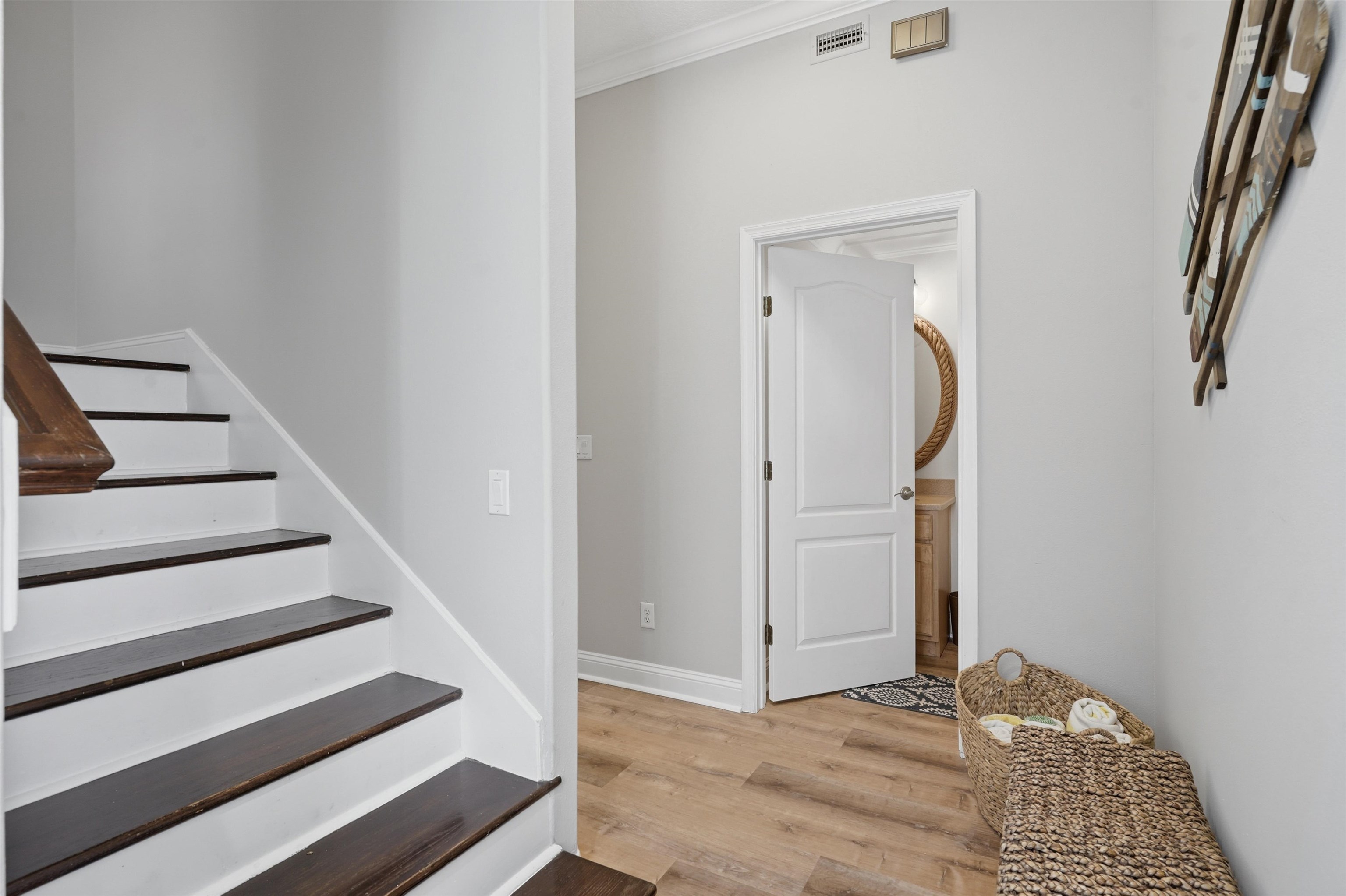 2 Lisbon Street St. Augustine, FL 32080 - Photo 7 of 39 a view of entryway with wooden floor