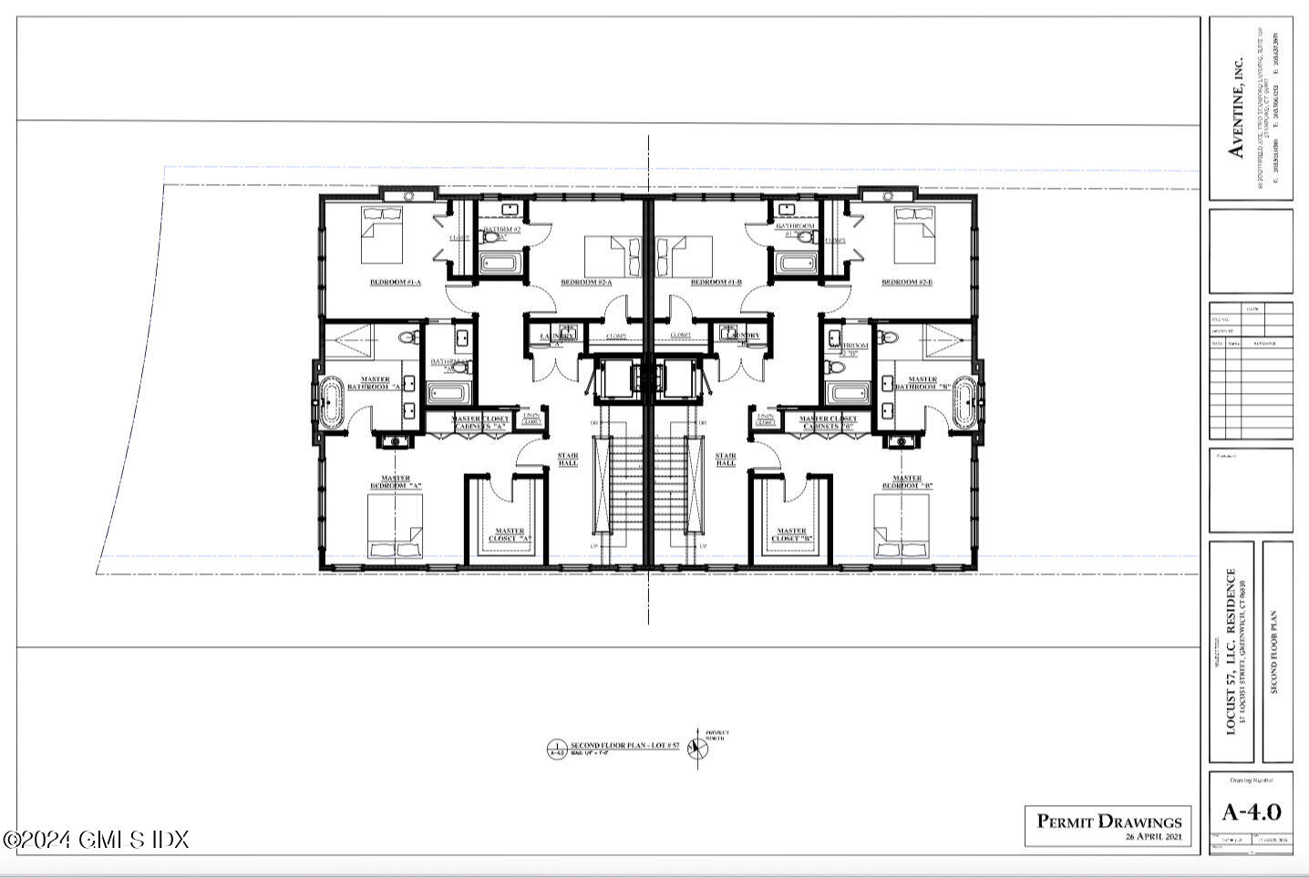 57 Locust Street, Unit A Greenwich, CT 06830 - Photo 22 of 24 a black and white photo of a refrigerator