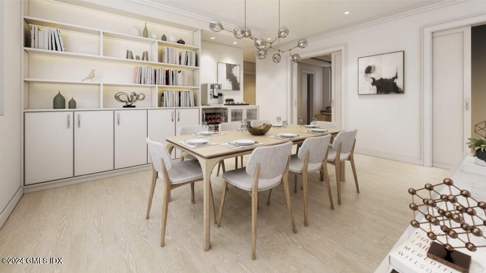 57 Locust Street, Unit A Greenwich, CT 06830 - Photo 6 of 24 a dining room with furniture and window