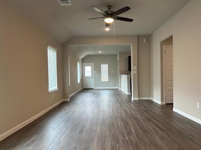 946 Luke Darrell Drive Rosharon, TX 77583 - Photo 9 of 22 a view of livingroom and hallway with wooden floor