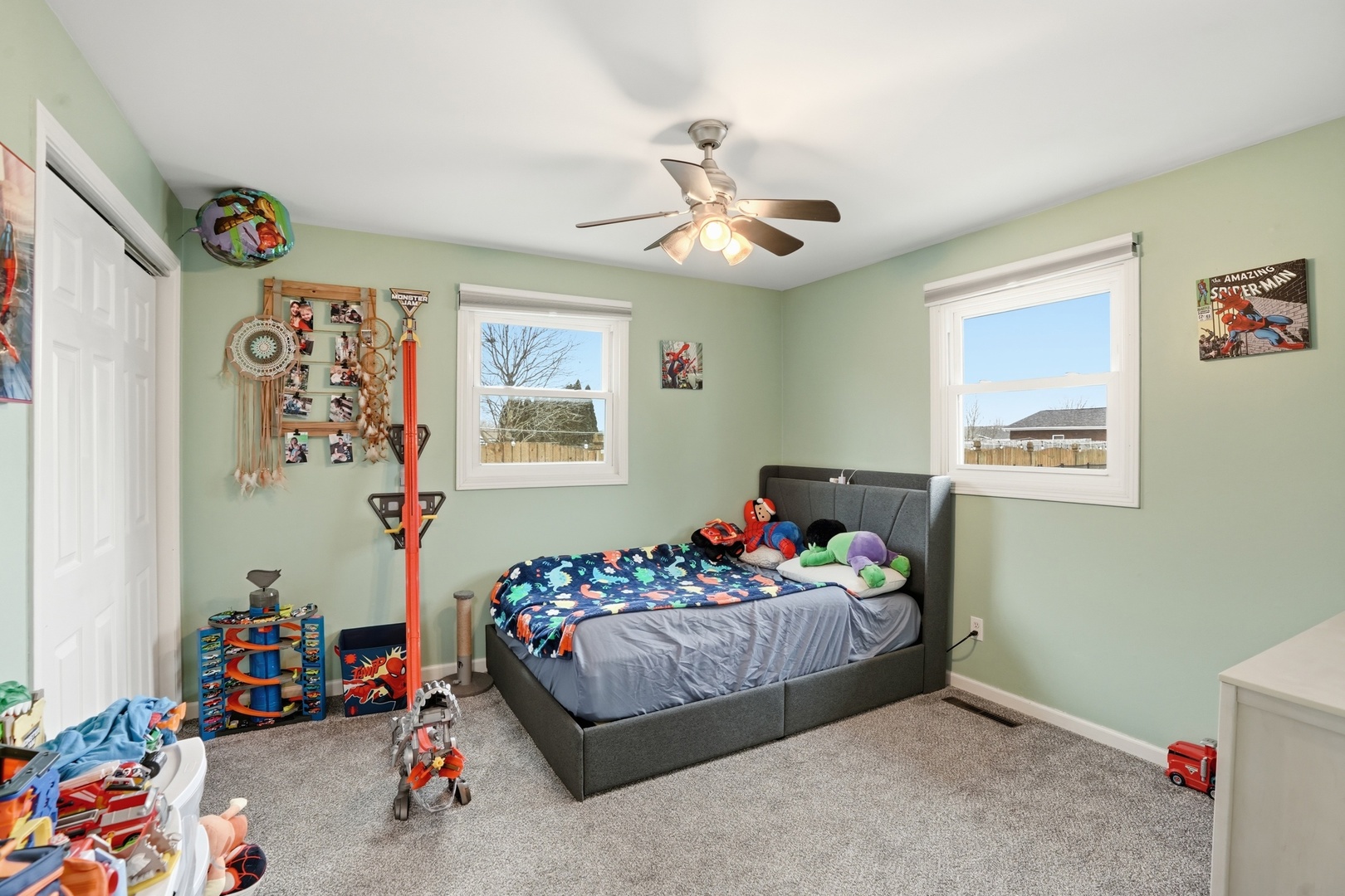 385 South Walnut Street Manteno, IL 60950 - Photo 13 of 27 a bedroom with furniture and a bed