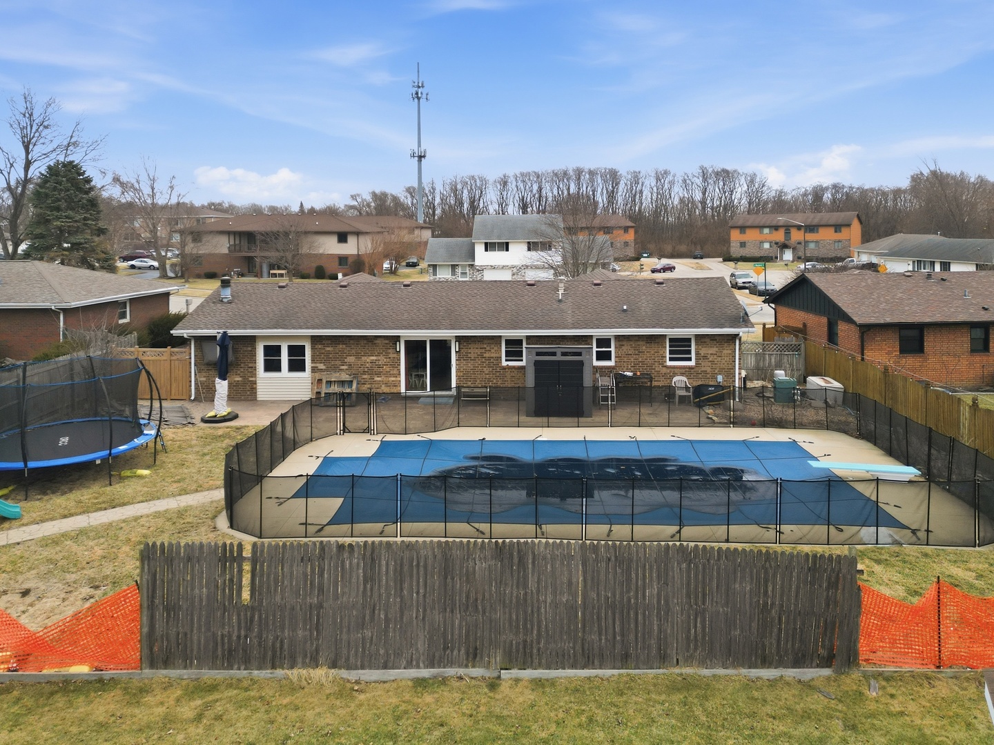 385 South Walnut Street Manteno, IL 60950 - Photo 21 of 27 a view of a house with a swimming pool