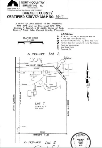 $215,000 | 21866 Range Line Road, Trade Lake, WI 54840
