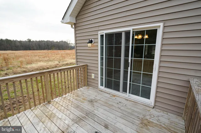a view of a house with a large window