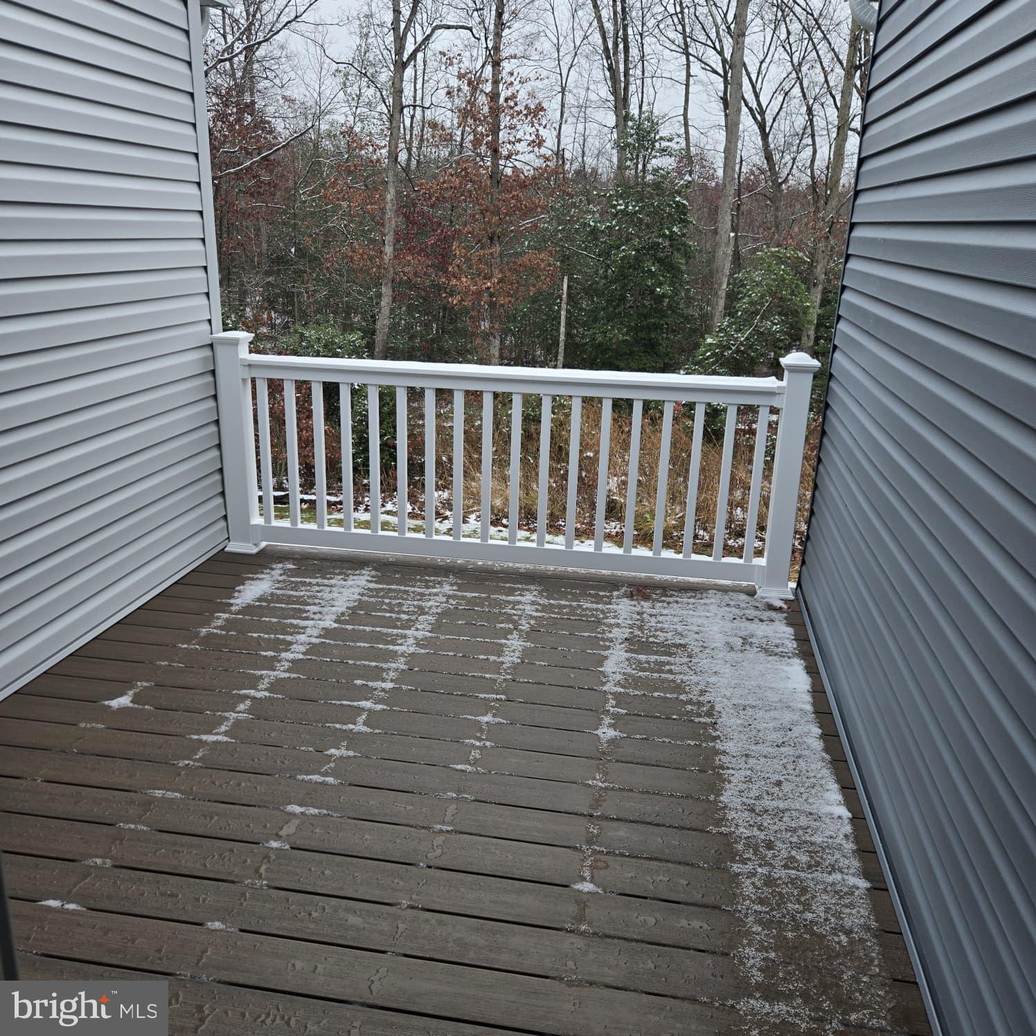 4218 Falkirk Place Fredericksburg, VA 22408 - Photo 32 of 36 a view of wooden balcony