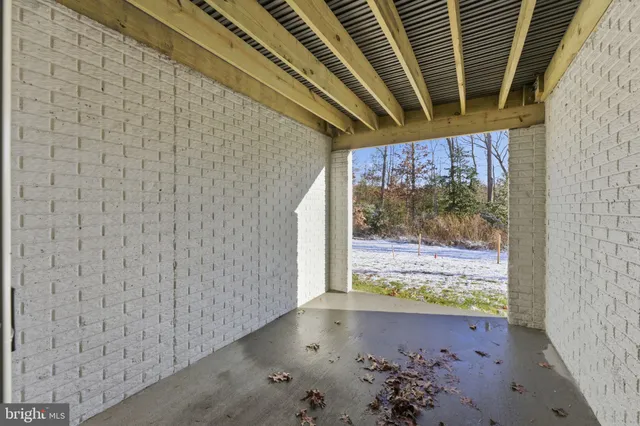 a view of deck with wooden floor and fence and floor