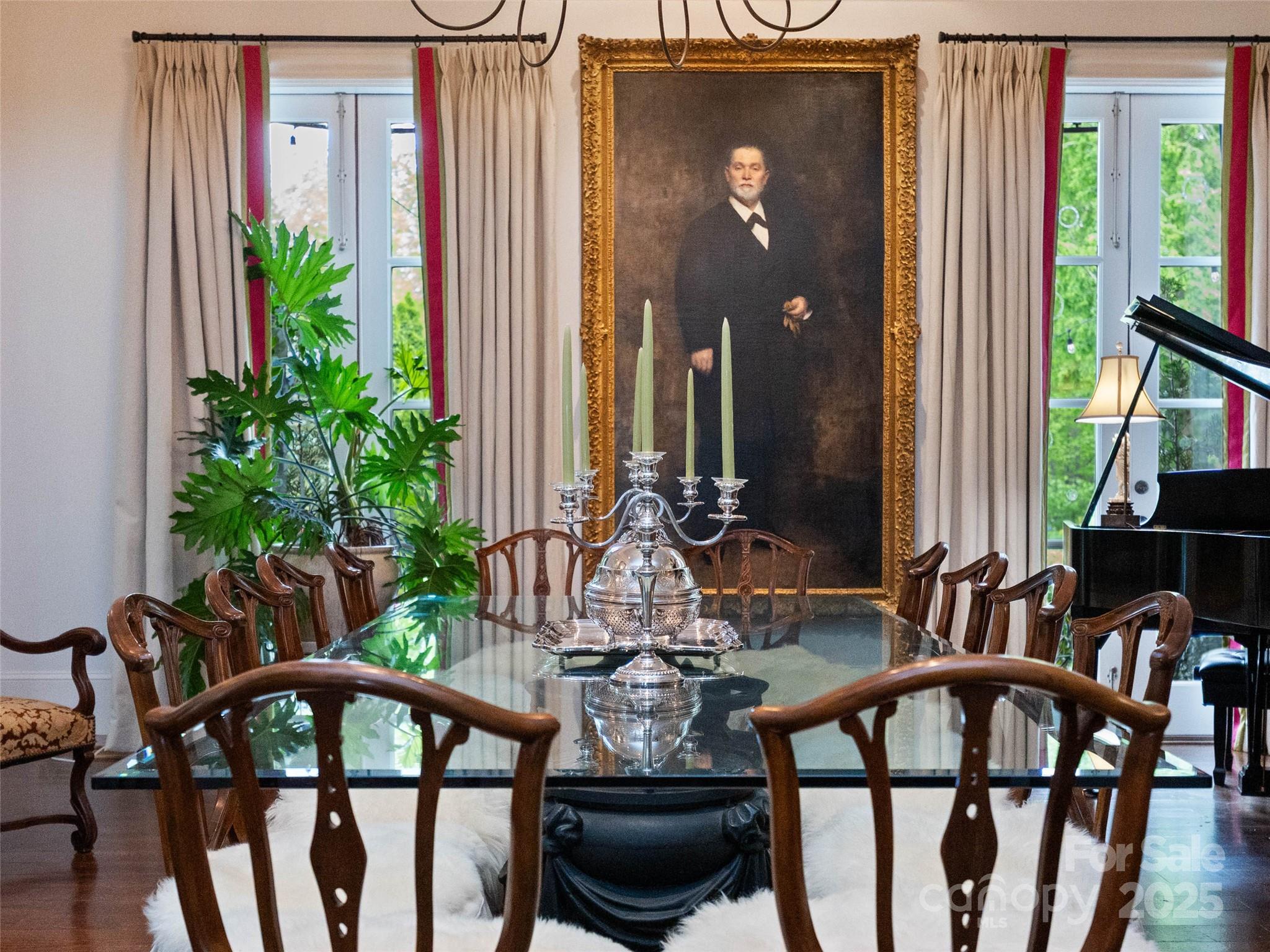 13084 Canada Road Tuckasegee, NC 28783 - Photo 24 of 48 a view of a balcony with chairs and potted plants
