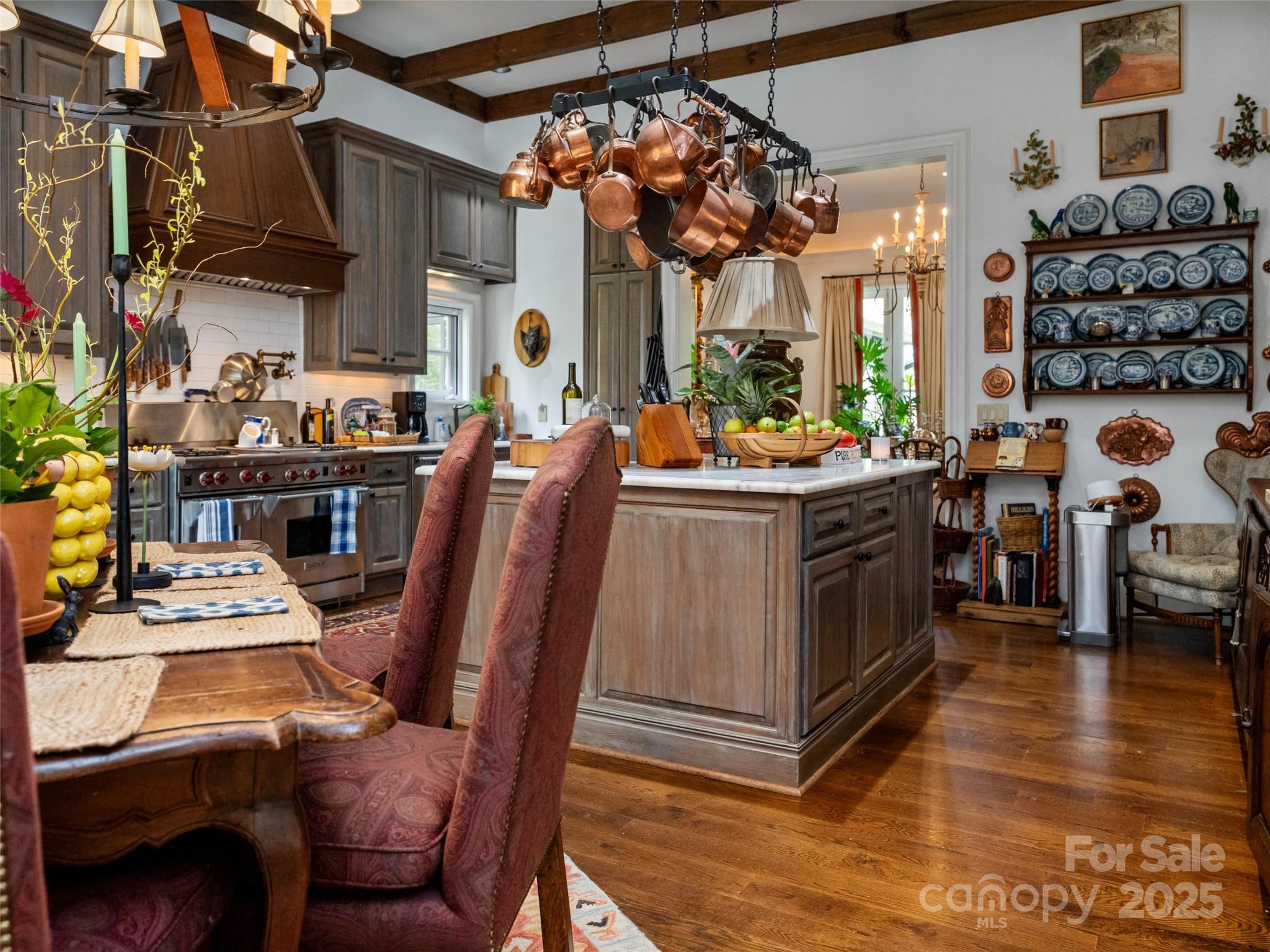 13084 Canada Road Tuckasegee, NC 28783 - Photo 28 of 48 a view of a dining room with furniture